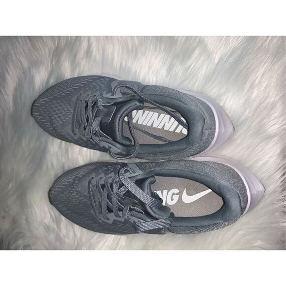 Nike running sneakers size 8  zoom windflow 6 gray - Picture 3 of 7